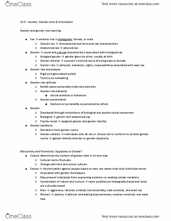 CHLH 206 Lecture Notes - Lecture 4: Umbrella Term, Safe Sex, Prostate Cancer thumbnail