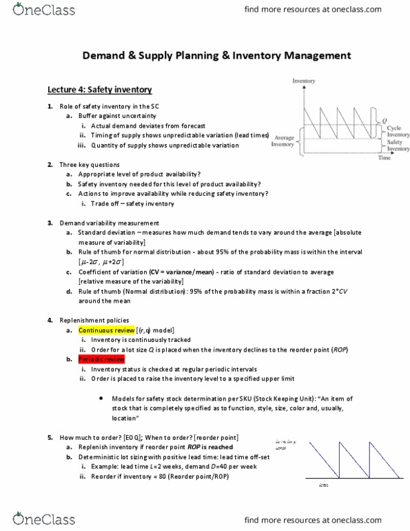 CAOT 31 Lecture Notes - Lecture 11: Lead Time, Utc Offset, Time Signature thumbnail