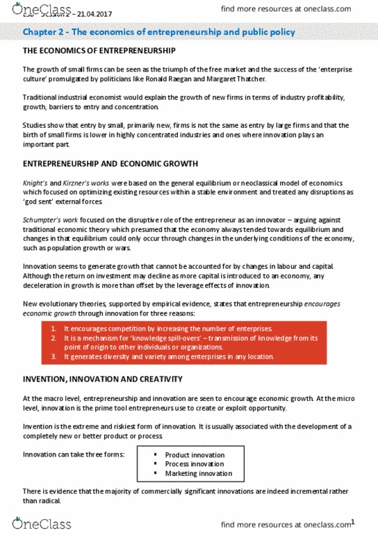 DANCEST 805 Lecture Notes - Lecture 15: Disruptive Innovation, Competition Law, Virtuous Circle And Vicious Circle thumbnail