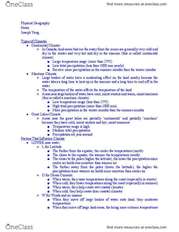 GEG-1 Lecture Notes - Lecture 15: Westerlies thumbnail