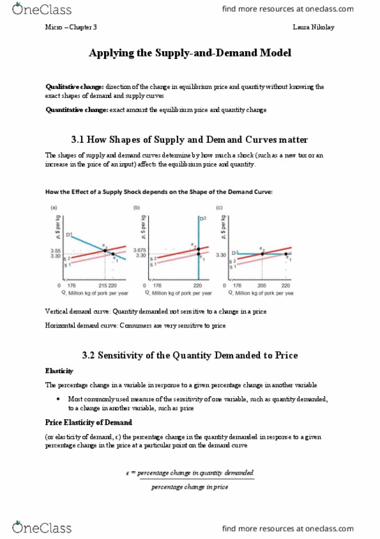 DANCEST 805 Lecture Notes - Lecture 4: Price Elasticity Of Demand, Economic Equilibrium, Negative Number thumbnail