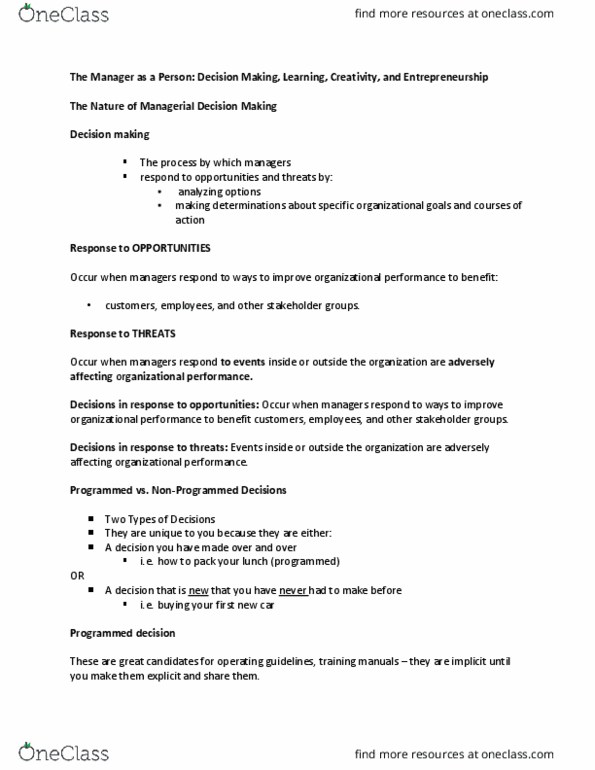 PR 662 Lecture Notes - Lecture 76: Decision-Making thumbnail