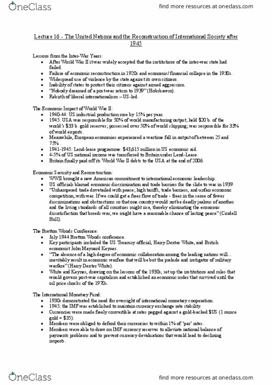 ACCTG 1 Lecture Notes - Lecture 18: United Nations Conference On Trade And Development, United Nations Temporary Executive Authority, Totalitarianism thumbnail