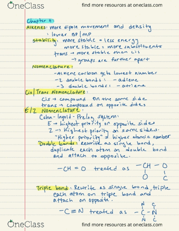 CHE 202 Lecture Notes - Lecture 3: Atomic Number, Pi Bond, Reaction Rate thumbnail