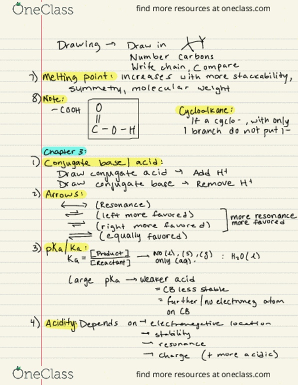 CHE 202 Lecture Notes - Lecture 8: Nucleophile, Acid Dissociation Constant, Heteroatom thumbnail