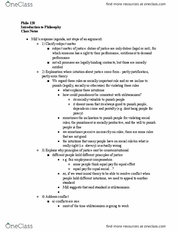 PHILO-120 Lecture Notes - Lecture 14: Moral Nihilism thumbnail