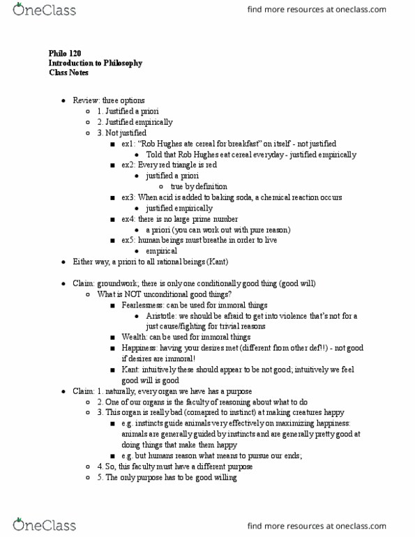 PHILO-120 Lecture Notes - Lecture 16: Prime Number, Moral Agency, Sodium Bicarbonate thumbnail