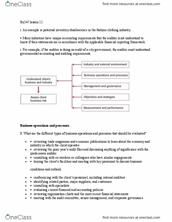 BU547 Lecture Notes - Lecture 12: Financial Statement thumbnail