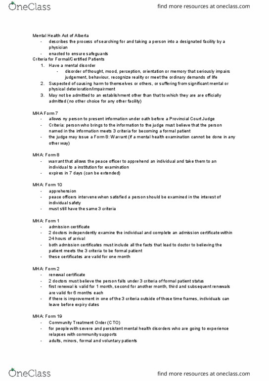 NURS 224 Lecture Notes - Lecture 30: Acute Stress Reaction, Buspirone, Reflex Syncope thumbnail