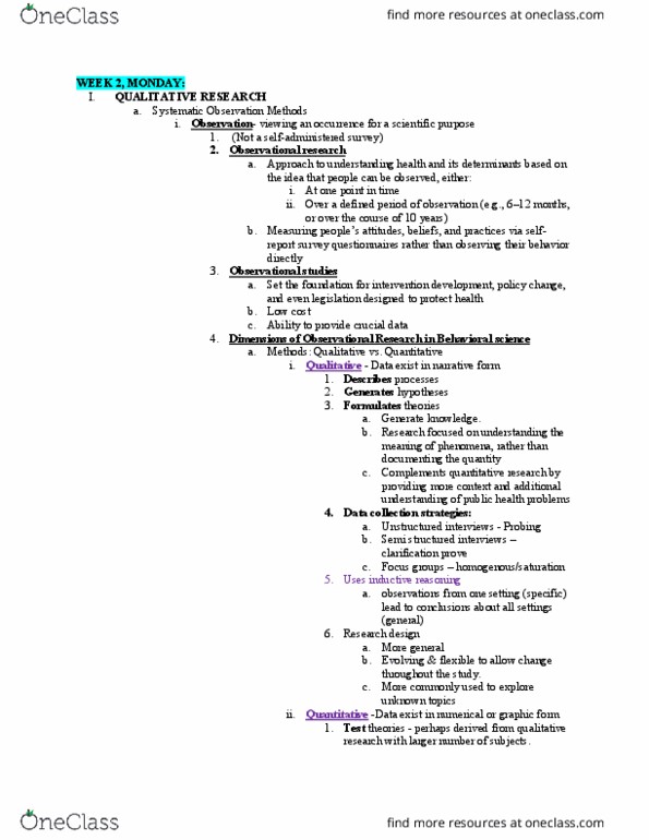 HP 350L Lecture Notes - Lecture 3: Deductive Reasoning, Calibration, Semi-Structured Interview thumbnail