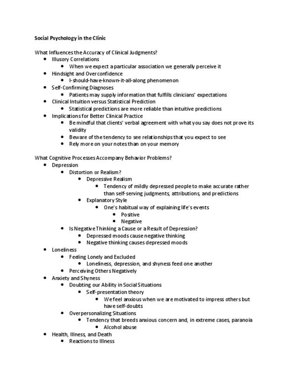 PSYC 2380 Lecture 15: Social Psychology in the Clinic thumbnail