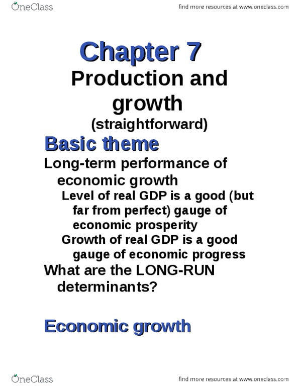 ECO 1102 Lecture Notes - Capital Formation, Physical Capital, Free Trade thumbnail