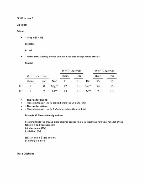 CH110 Lecture 9: Ch110 lecture 9 thumbnail