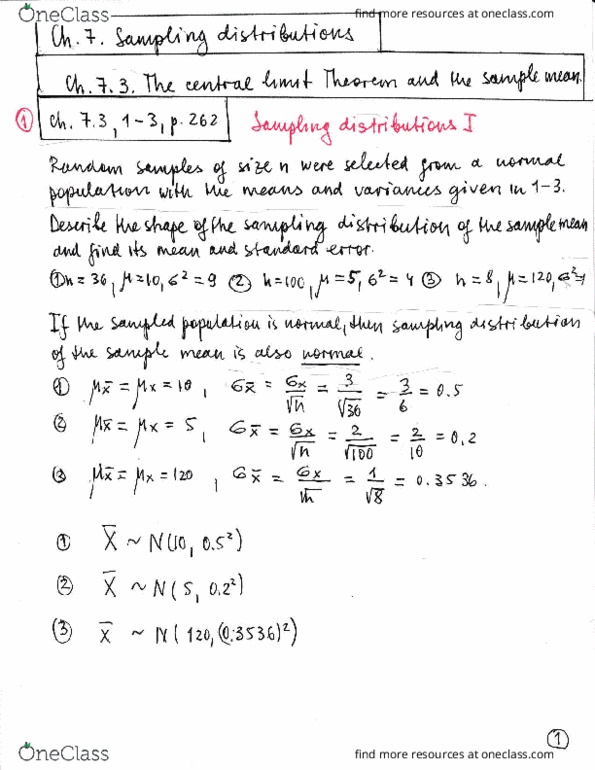 MTH 380 Lecture Notes - Lecture 7: University Of Houston, University Of Florida, Horse Length thumbnail