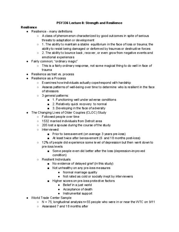 PSY336H1 Lecture 8: Strength and Resilience thumbnail