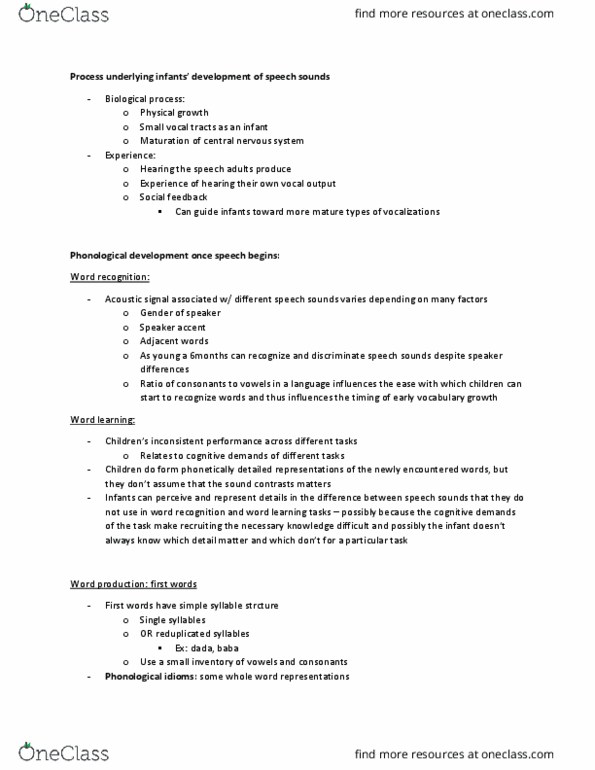 LING 222 Chapter Notes - Chapter 1.2: Connectionism, Behaviorism, Phoneme thumbnail