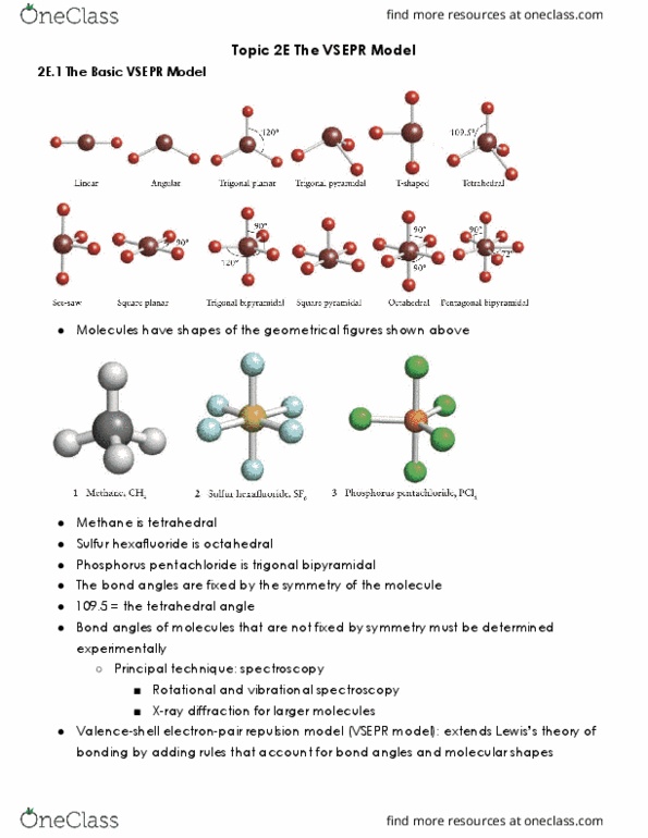 CHEM 14A Chapter Notes - Chapter 2E.1: Isosurface, Sulfur Hexafluoride, Vsepr Theory thumbnail