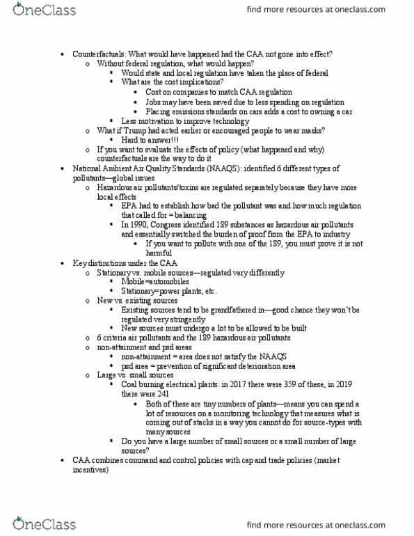 L11 Econ 451 Lecture Notes - Lecture 2: National Ambient Air Quality Standards, Counterfactual Conditional, Acid Rain thumbnail