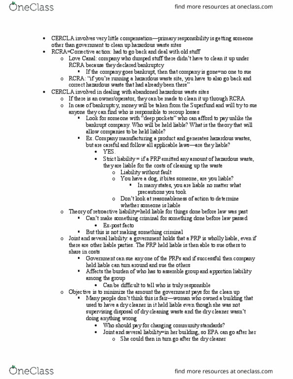 L11 Econ 451 Lecture Notes - Lecture 4: Rodenticide, Dry Cleaning, Love Canal thumbnail