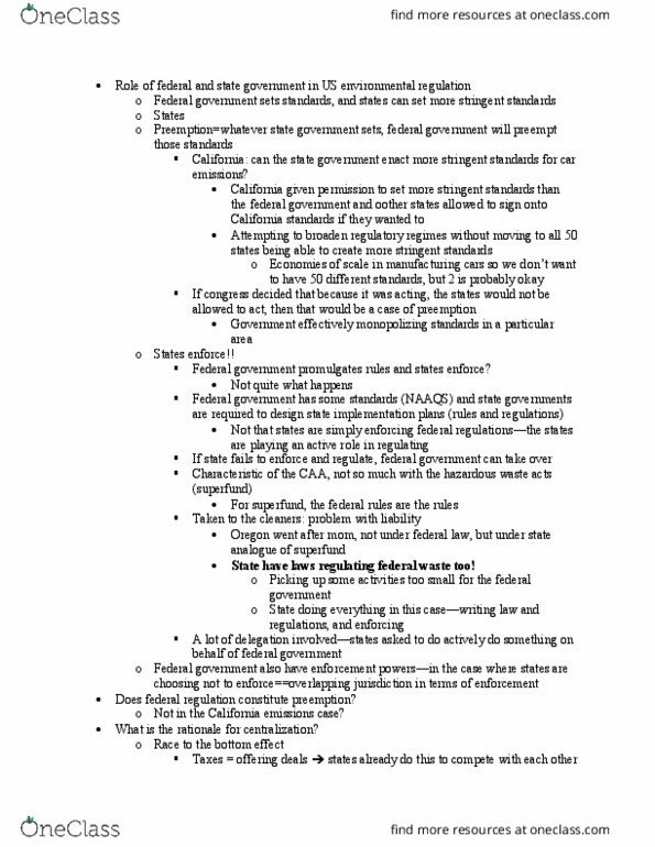 L11 Econ 451 Lecture Notes - Lecture 16: State Implementation Plan, Superfund, Externality thumbnail