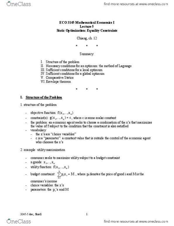 ECO 3145 Lecture 5: Lecture 5.pdf thumbnail