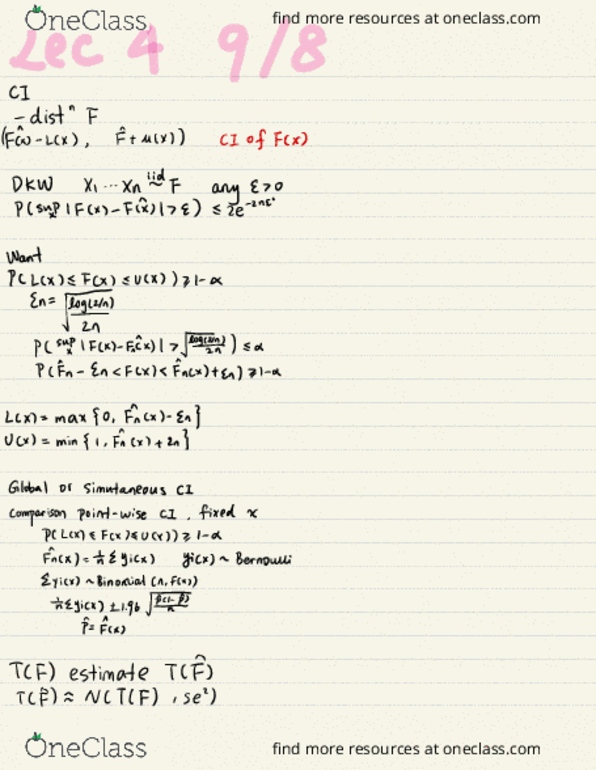 STAT 201B Lecture Notes - Lecture 6: Monte Carlo Integration, Xist (Gene) thumbnail