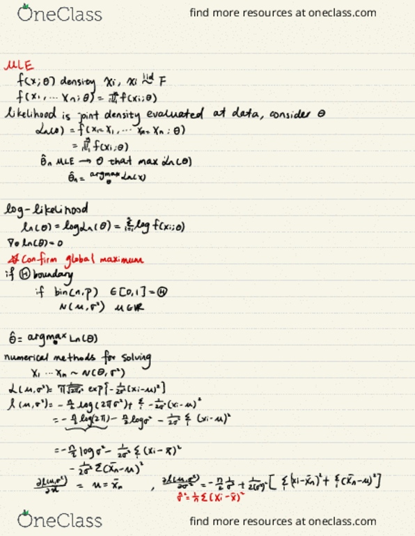 STAT 201B Lecture Notes - Lecture 11: Fisher Information, Ico thumbnail