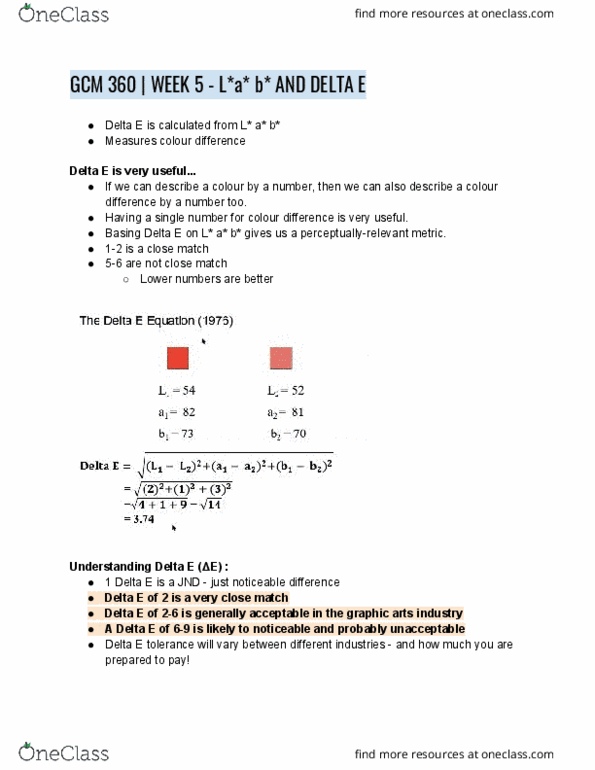 GCM 360 Lecture Notes - Lecture 5: Horse Length, Prepress thumbnail