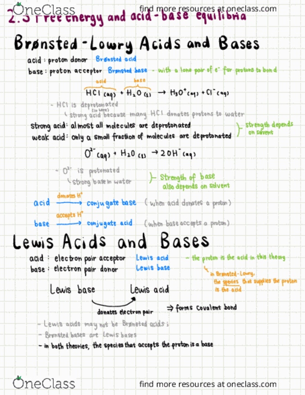 CHEM 1A Lecture Notes - Lecture 2: Lewis Acids And Bases, Covalent Bond, Base Pair thumbnail