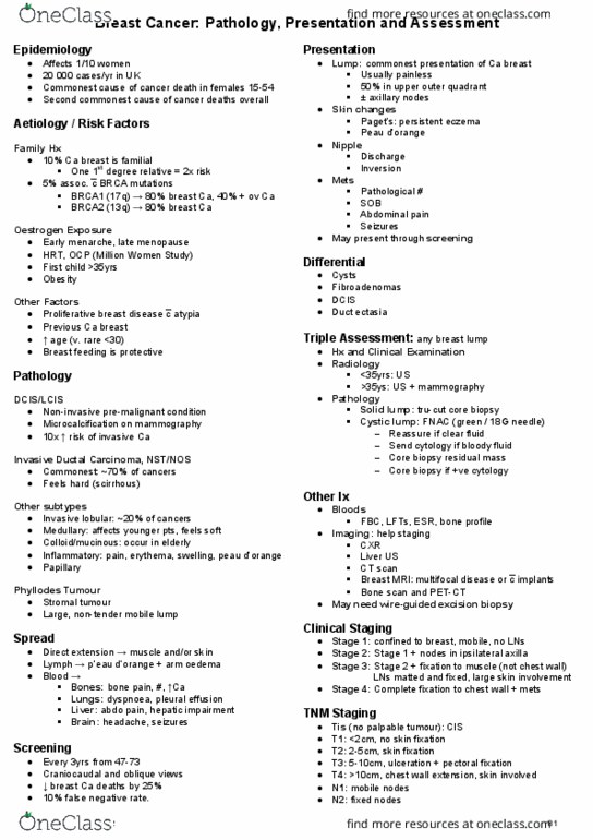 HTHSCI 1DT3 Lecture Notes - Lecture 14: Critical Limb Ischemia, Precancerous Condition, Sympathectomy thumbnail