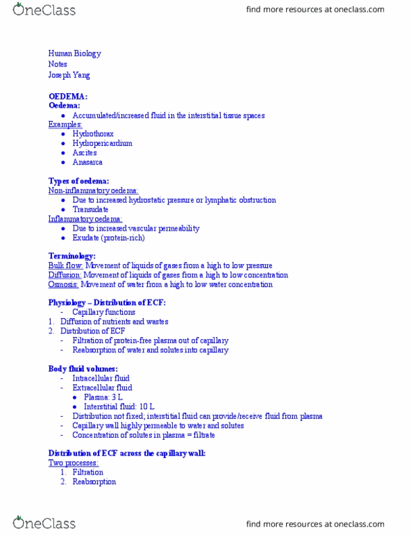Oneclass: Which Of The Following Would Decrease Capillary Filtration? A.  Dehydration B. Increased Cap… Oneclass: Which Of The Following Would Decrease Capillary Filtration? A.  Dehydration B. Increased Cap…