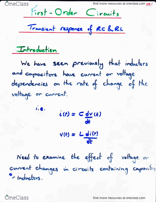 ELEC 2501 Lecture Notes - Lecture 10: Royal Red Cross thumbnail