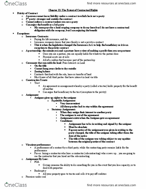 Management and Organizational Studies 2275A/B Chapter Notes - Chapter 12: Life Insurance thumbnail