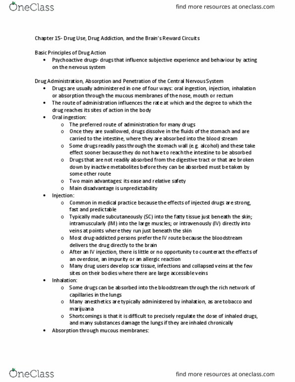 PSYC 370 Chapter Notes - Chapter 15: Peer Pressure, Dopaminergic Pathways, Chronic Obstructive Pulmonary Disease thumbnail