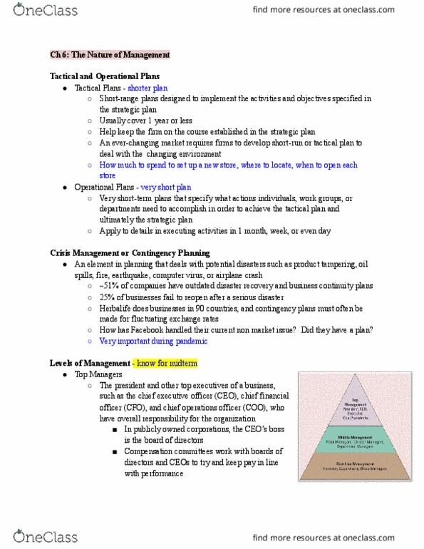 BUSN 70 Lecture Notes - Lecture 12: Herbalife, Chief Executive Officer, Computer Virus thumbnail