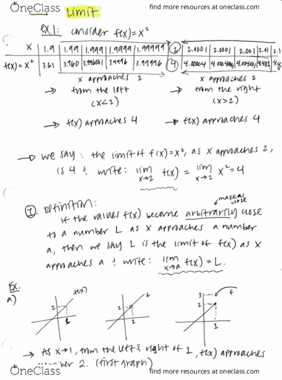 MAT 21A Lecture 5: (1.5) Limits thumbnail