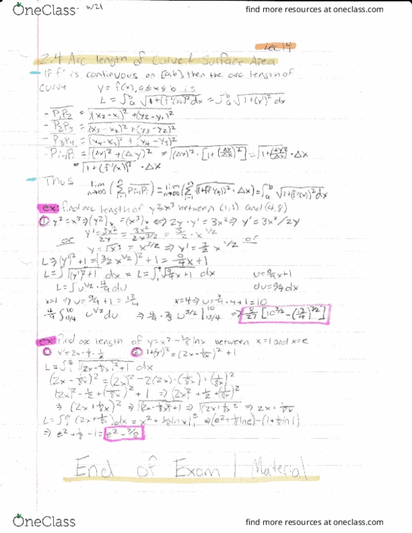 MTH 122 Lecture Notes - Lecture 14: Fast Fourier Transform, Olx thumbnail