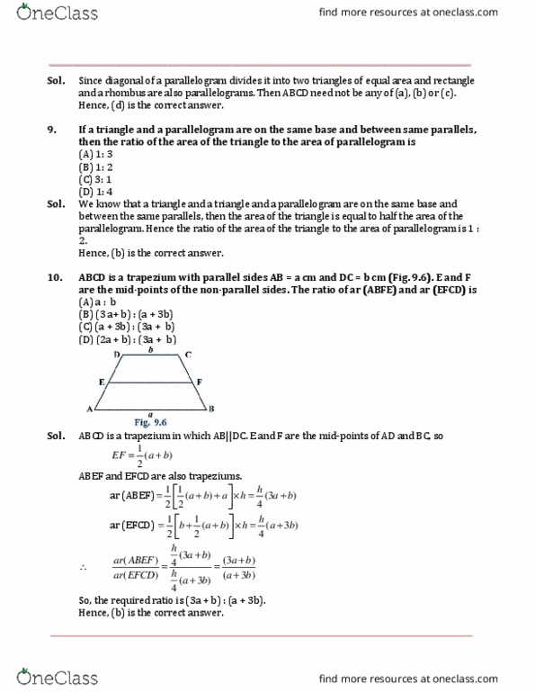 NCERT Chapter Notes -Parallelogram thumbnail