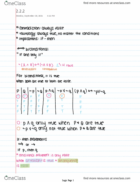 MAT 110 Lecture 2: 222 thumbnail