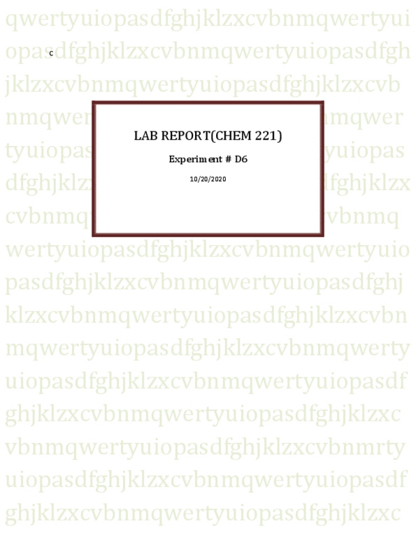 Lab Report, D6 thumbnail
