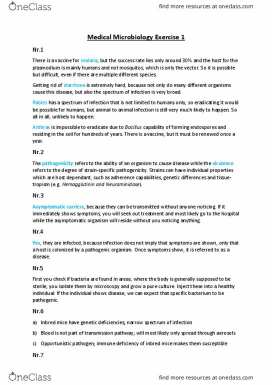 Medical Sciences 250ab Chapter Notes - Chapter summary: Tissue Tropism, Inbreeding, Immunodeficiency thumbnail