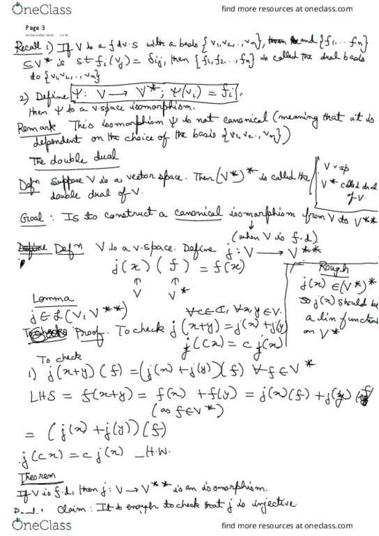 LA Lecture 2: Linear Algebra lecture 2 part_3 thumbnail