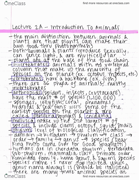 ECOL 170C3 Lecture Notes - Lecture 2: Urt thumbnail