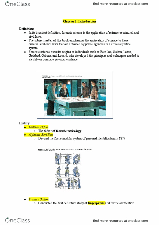 NATS 1575 Lecture : Forensic Science thumbnail