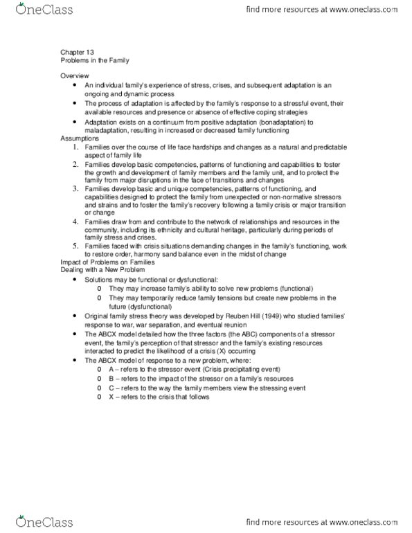 PSY 3123 Study Guide - Winter 2014, - Systems Theory, Frederick ...