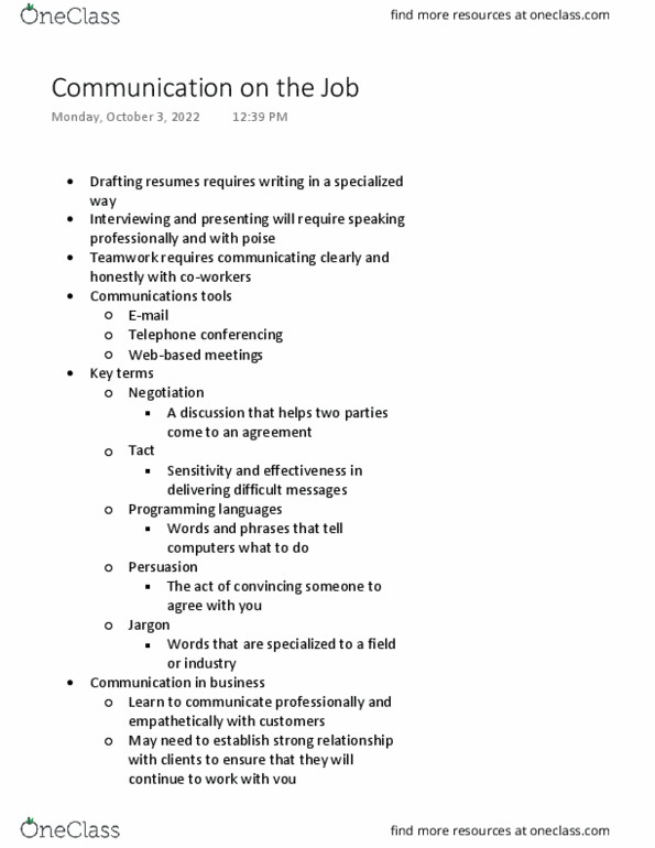 UNIV 109 Lecture Notes - Jargon, Health Insurance Portability And Accountability Act, Malware thumbnail