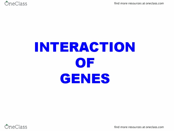 102 Lecture Notes - Chromosome, Dissociation Constant, Phenotypic Trait thumbnail