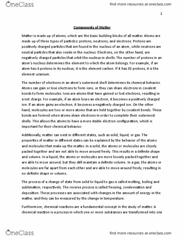 CHM 11500 Chapter Notes -Covalent Bond, Nonmetal, Potassium Iodide thumbnail