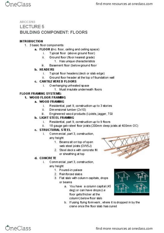 ARCC 3202 Lecture Notes - Lumber, Wood Flooring, Engineered Wood thumbnail