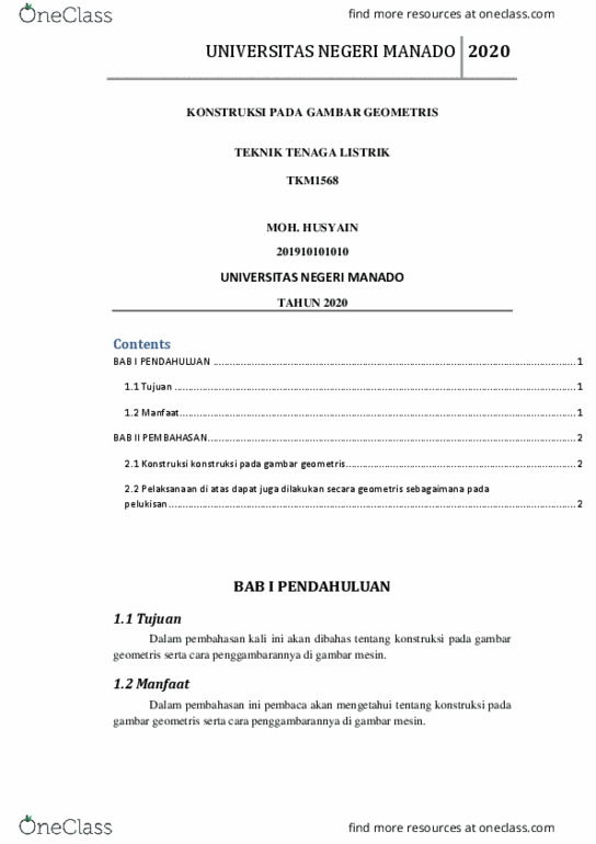 MS 131 Lecture : KONSTRUKSI PADA GAMBAR GEOMETRIS thumbnail